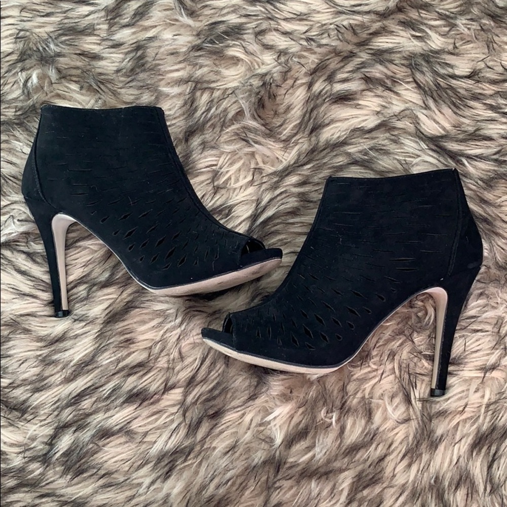 Black stilettos
